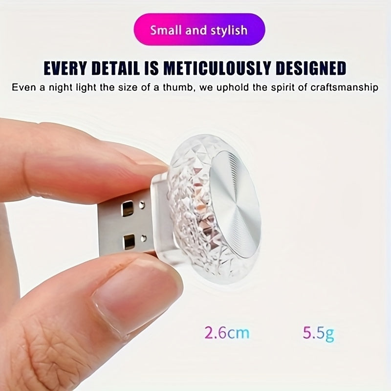 Luces de ambiente interiores para coche, decorativas con mini LED para coche y ordenador