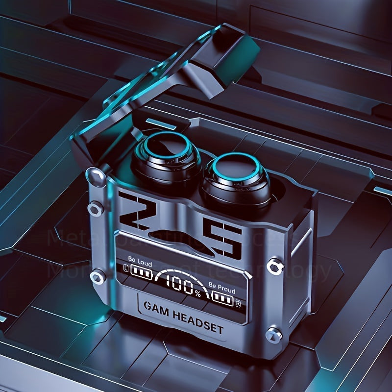 GAM quloqchin 9D ovoz bilan, TWS, Hi-Fi stereo, ANC, teginish nazorati, Type-C zaryadlash, suvga chidamsiz, sport, o'yin, musiqa uchun - iPhone va Android bilan mos keladi, quloq yostiqlari, kabelni o'z ichiga oladi.