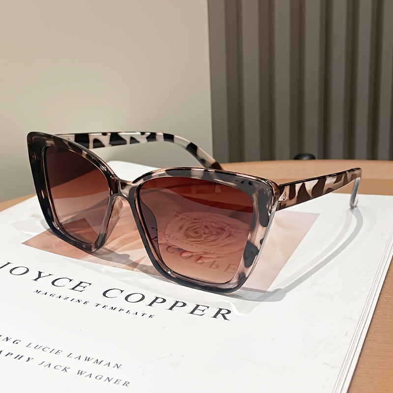 Trendy Cat Eye Fashion Glasses for Women and Men Jelly Pink Frame Blue Lenses Lightweight Plastic