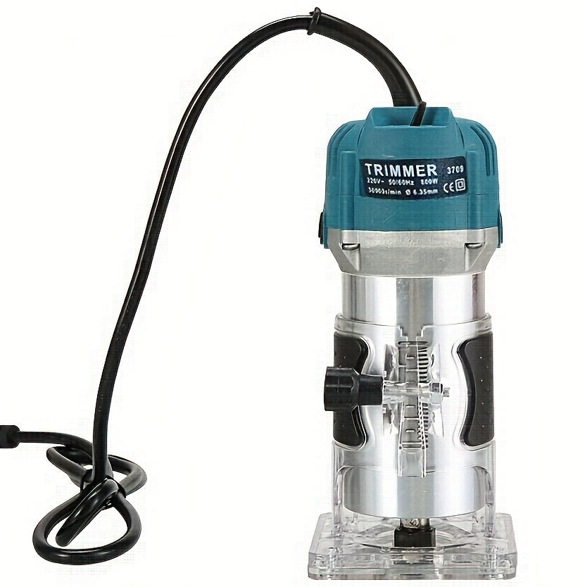 220V Electric Woodworking Router for Carving and Slot Cutting Australian Plug