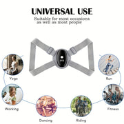 Rechargeable Smart Back Trainer with Vibration Reminder and Adjustable Strap