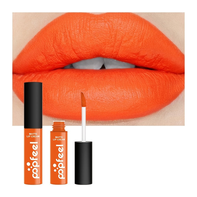 Long Lasting Matte Lip Gloss for Women Liquid Lipstick with Bold Color