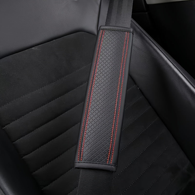 Car Shoulder Protector Cover Set Multicolor Seat Belt Accessories