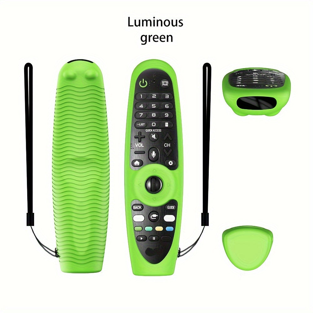 Funda de silicona para control remoto para AN-MR600 AN-MR650 AN-MR18BA AN-MR19BA AN-MR20GA a prueba de caídas con cordón