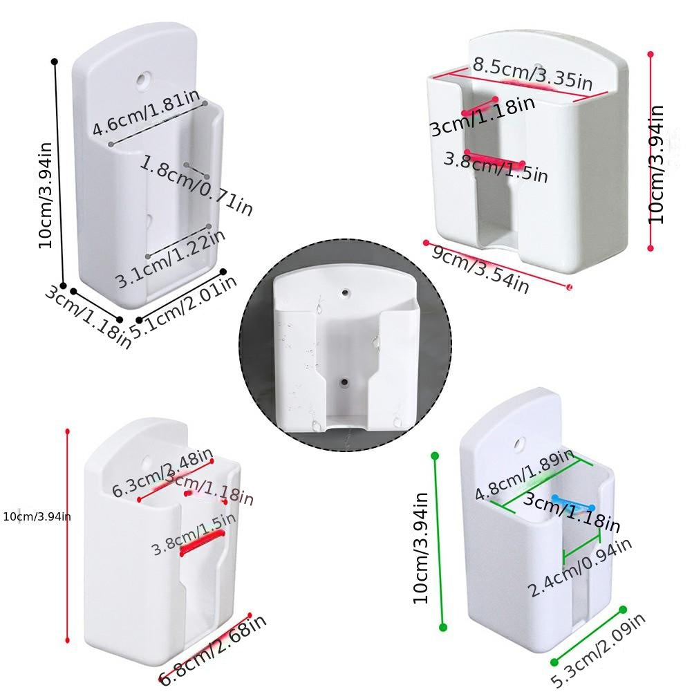  devorga o'rnatiladigan tutqich sizning pultingizni qulay holatda saqlaydi va telefoningizni zaryadlaydi.