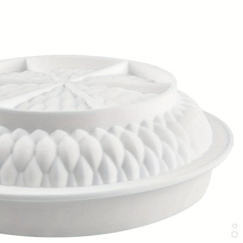 Silicone Cake Mold Set for Holiday Celebrations, Decorative Desserts, Various Designs