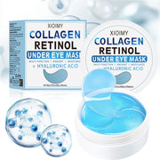 60pcs Collagen Retinol Hydrogel Eye Masks for Moisturizing Firming and Smoothing