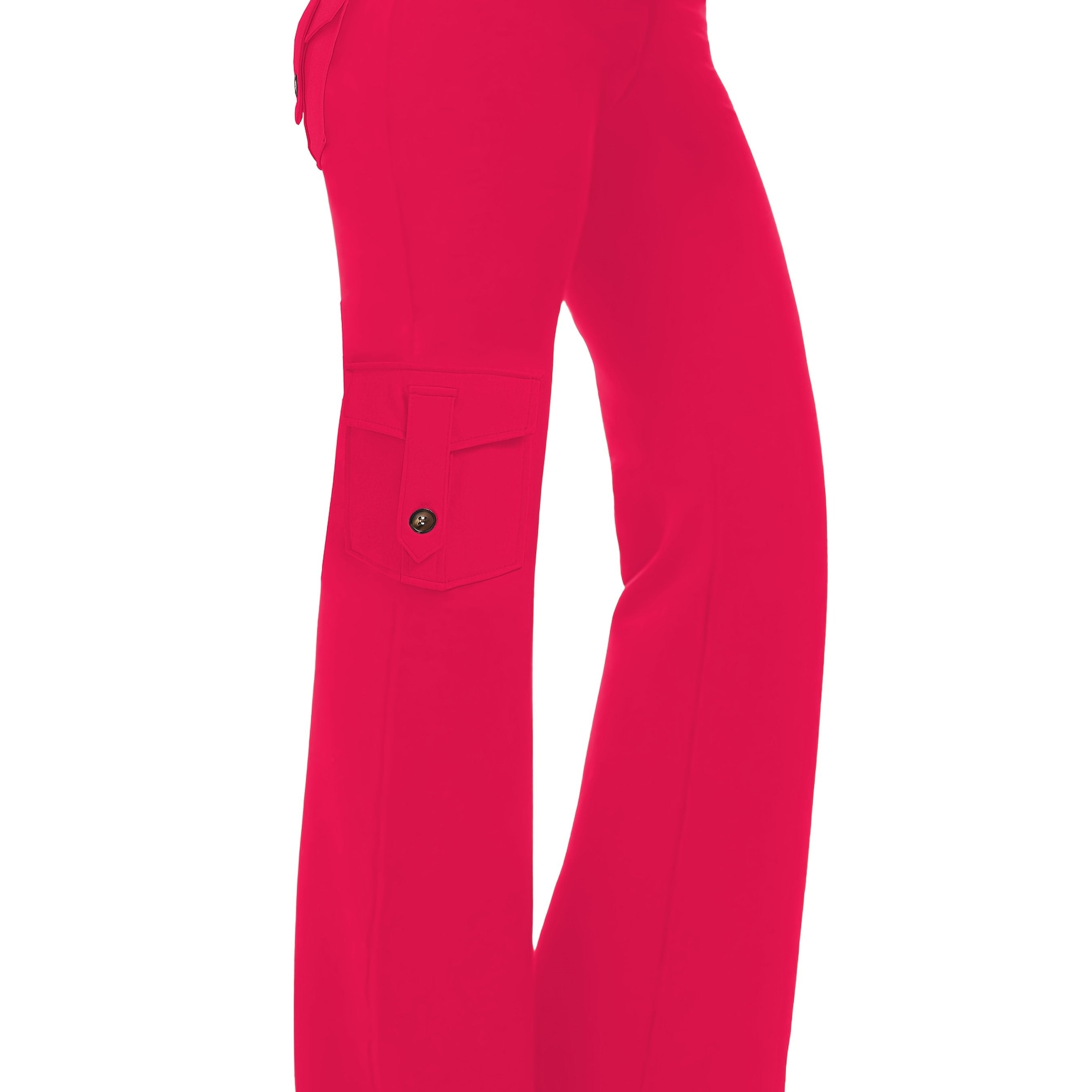 Pantalones de yoga de cintura alta con bolsillos cargo para mujer, talla plus, transpirables y con estiramiento