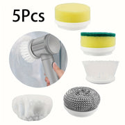 Elektrik aylanuvchi tozalash cho'tkalarining aksessuari sifatida 5 dan 10 ta o'rnatish uchun boshlar mavjud. Ushbu qayta zaryadlanadigan elektr tozalash boshlarasi vanna, pol, devorlar, plitkalar, hammom, derazalar va lavabo uchun mos keladi.