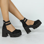 Women Nubuck Boot Back Zipper Elastic Bow Short Boots