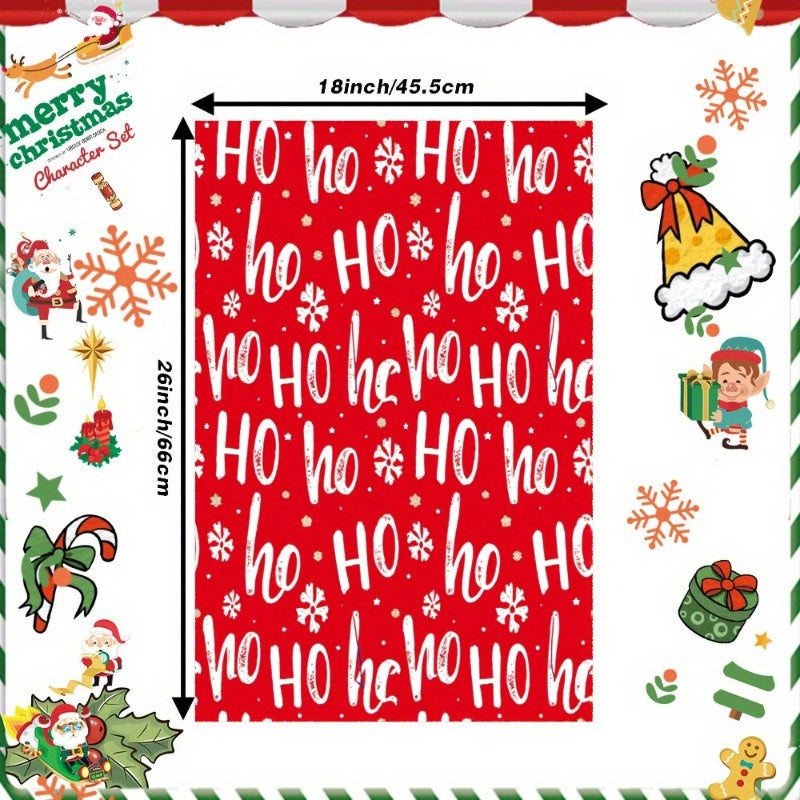 Christmas Wintertime Decoration 18x66cm Soft Holiday Wall Decor 1 Piece