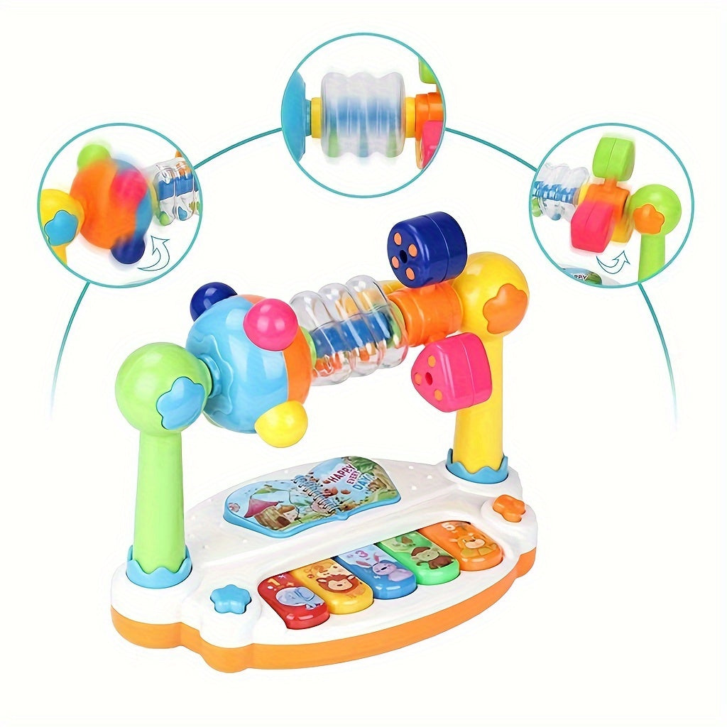 Children's Music Piano Toy for Early Childhood Education, Plastic, Mixed Color