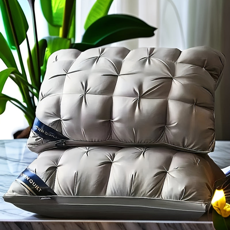 Hypoallergenic Pillows for Deep Sleep Neck Support 48x74 cm Cushions for All Seasons