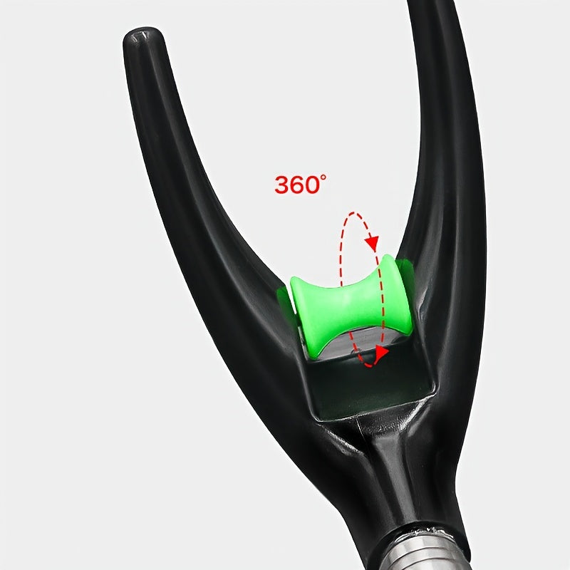 Adjustable Stainless Steel Fishing Rod Holder with Ground Spike Red or Blue