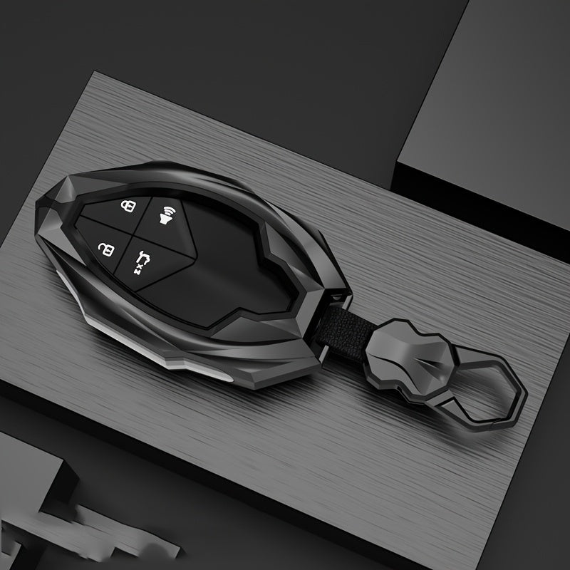 Car Key Cover for S7 SL03 2023 2024 Rubber Protective Shell with 4 Buttons