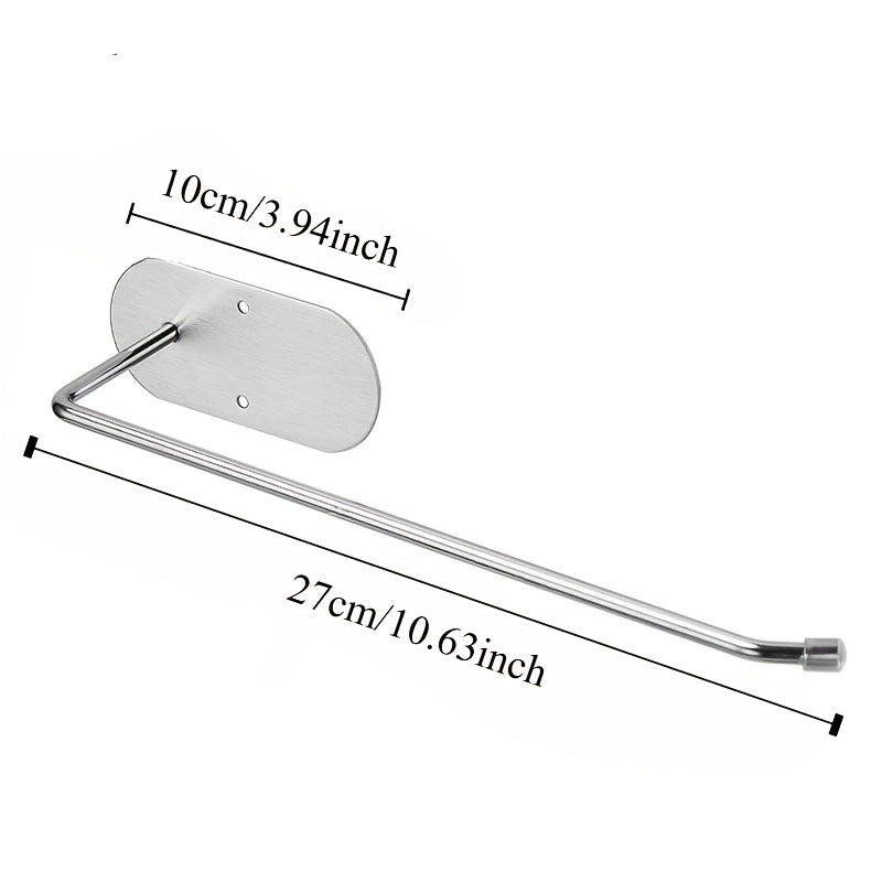 Zinapoyali po'latdan yasalgan tokcha oshxona ro'moli, shkaf qog'oz sochiq, Amerika shkafi stakan qopqog'i va boshqa narsalarni hech qanday teshiklar hosil qilmasdan ushlab turish uchun mo'ljallangan.