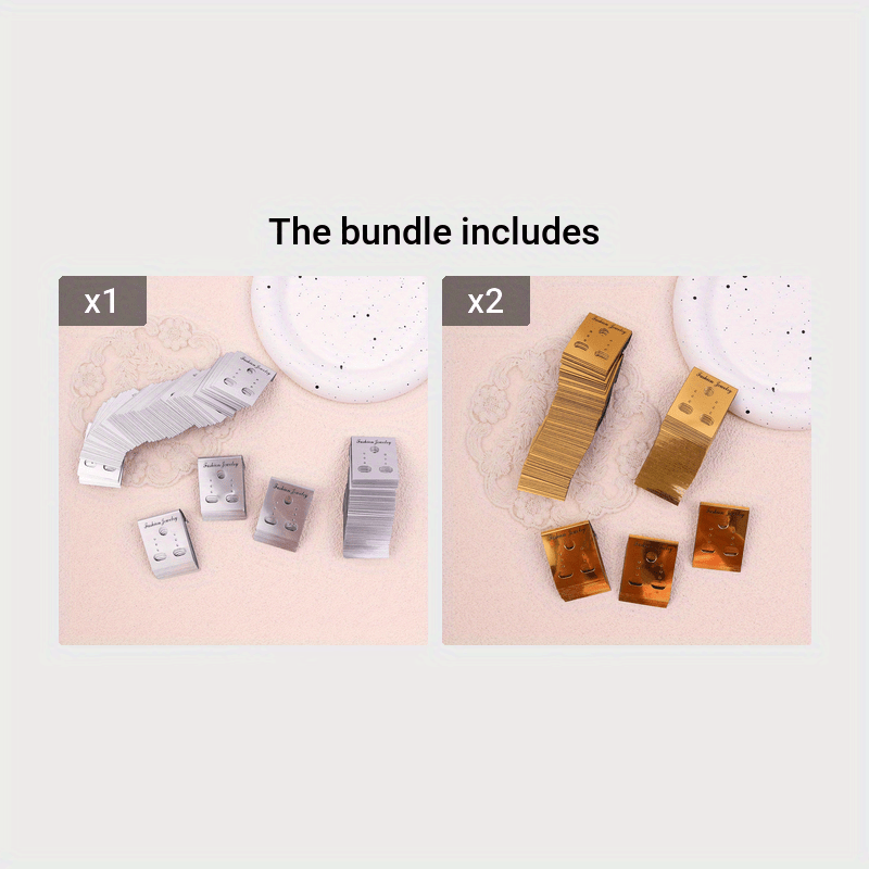 Пластиковая карта для хранения серег на 200 пар, упаковка украшений