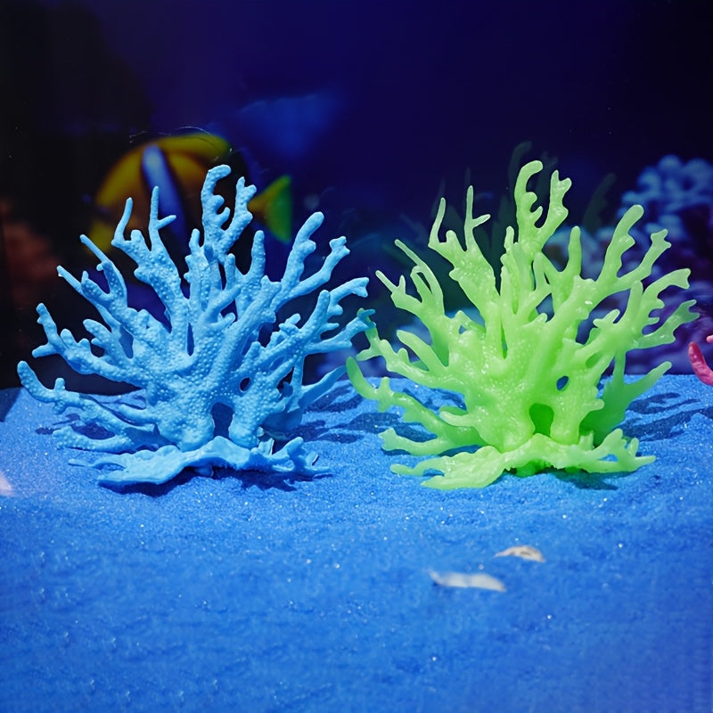 Imitation Coral Decoration for Aquarium and Living Room Fish Tank PVC