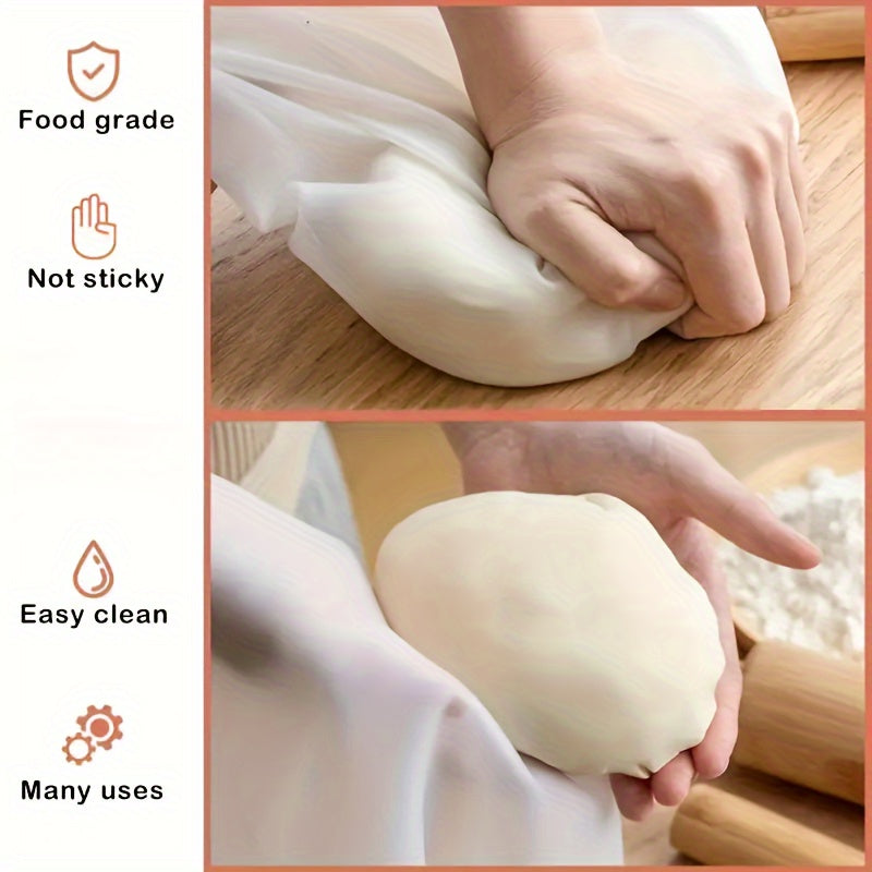 Silicone Kneading Bag for Dough Mixing and Storage, Food Safe, Reusable