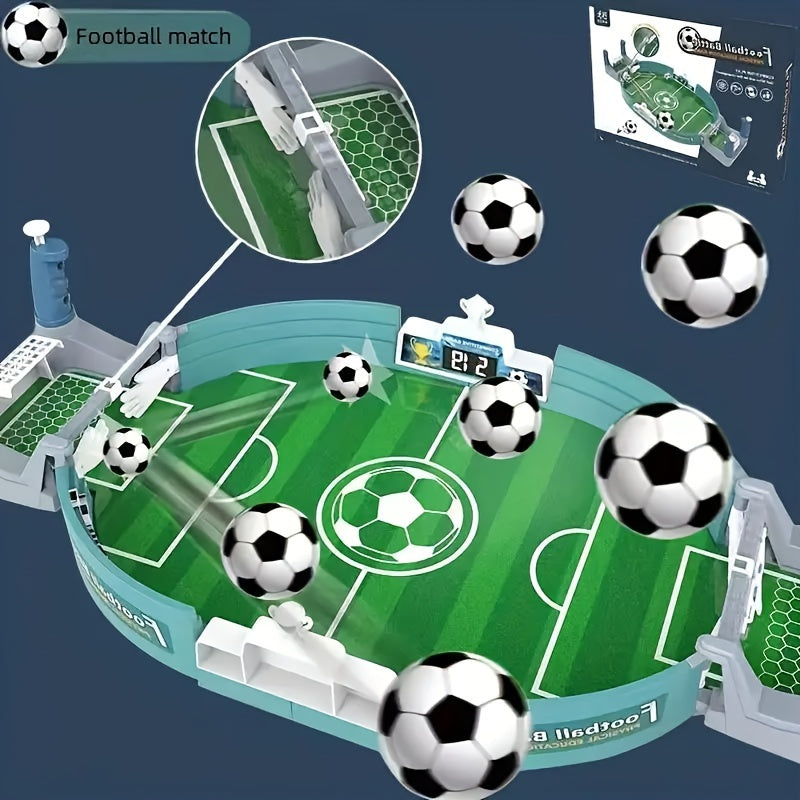 Gigant Stol Futbol O'yini - Bolalar va ota-onalar uchun qiziqarli qo'lma-qo'l jang o'yini. Ikki o'yinchi uchun taxtali o'yin, interaktiv o'yin uchun mustahkam o'yinchoq. Tug'ilgan kun, Pasxa yoki yoshlar uchun sovg'a sifatida ajoyib.