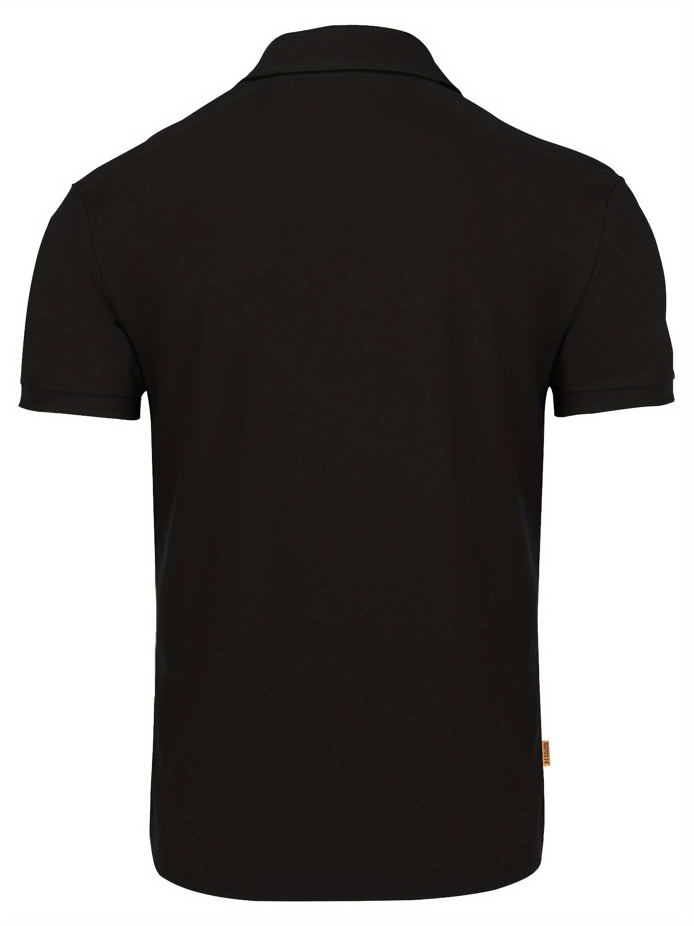 Men's Casual Sports Business Shirts Set Polyester Stretch Solid Color Summer