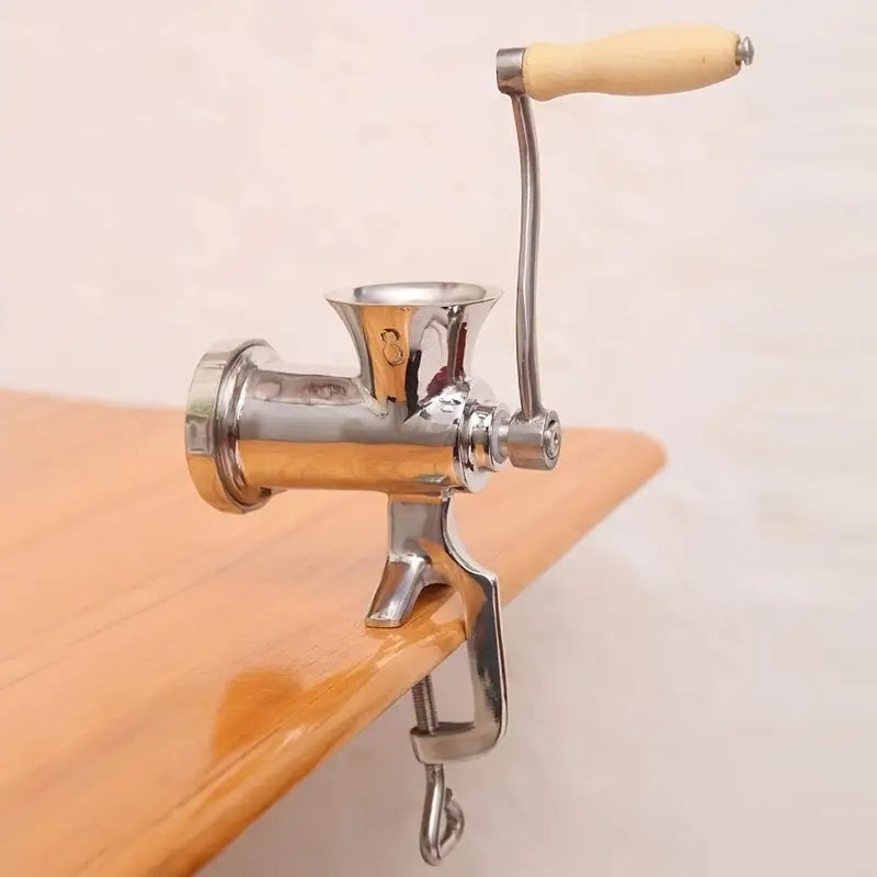 Ручная нержавеющая сталь мясорубка кухонный комбайн настольный зажим многофункциональный кухонный инструмент для измельчения мяса и овощей