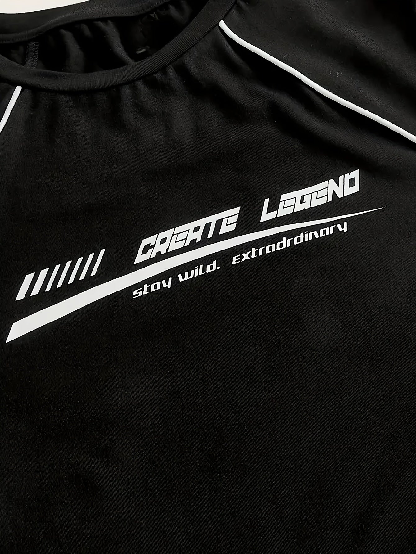 Women's Y2K Letter Print Crop T-Shirt Short Sleeve Summer Casual Knit