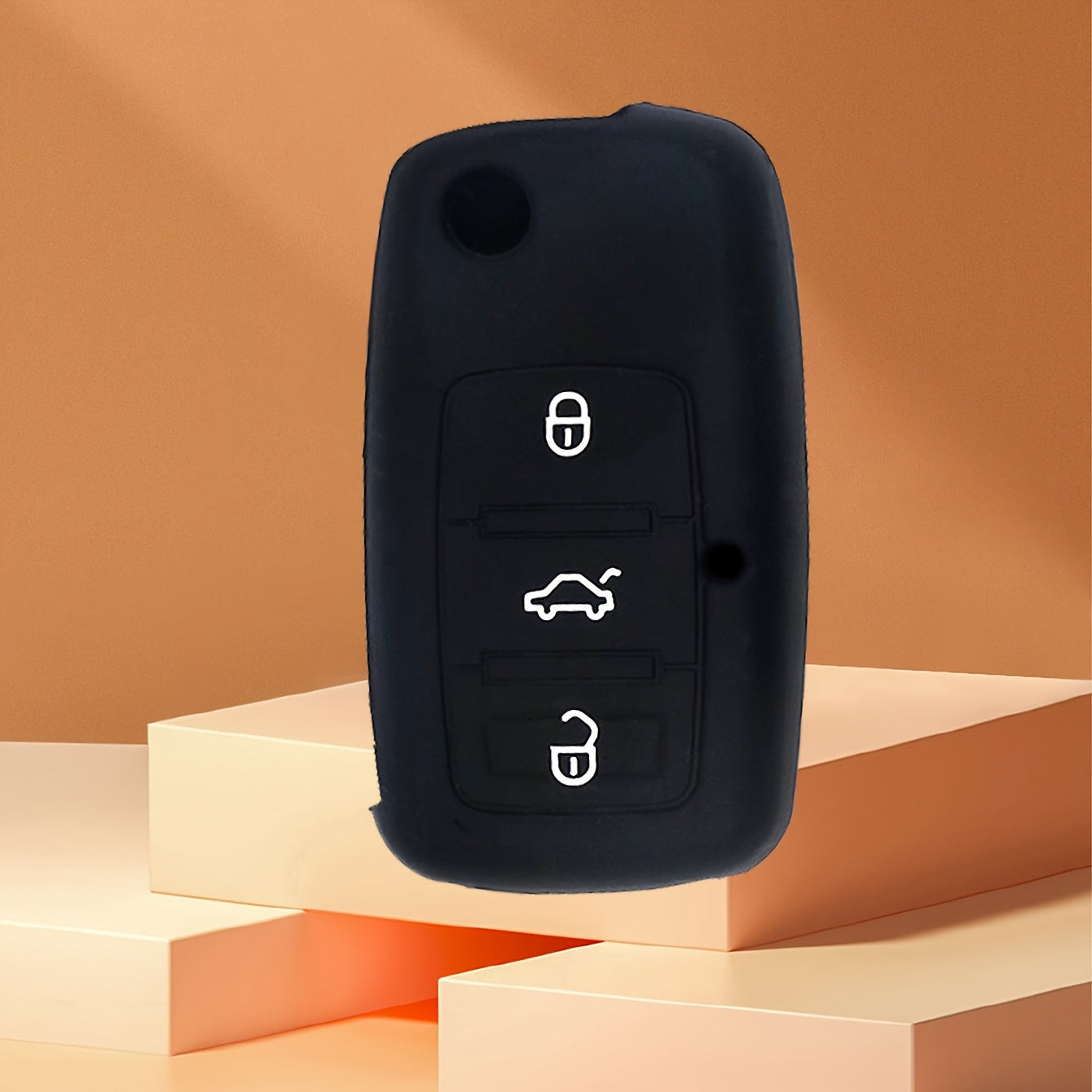 Silicone Key Fob Cover for Car Keys Anti-Fall Protective Rubber