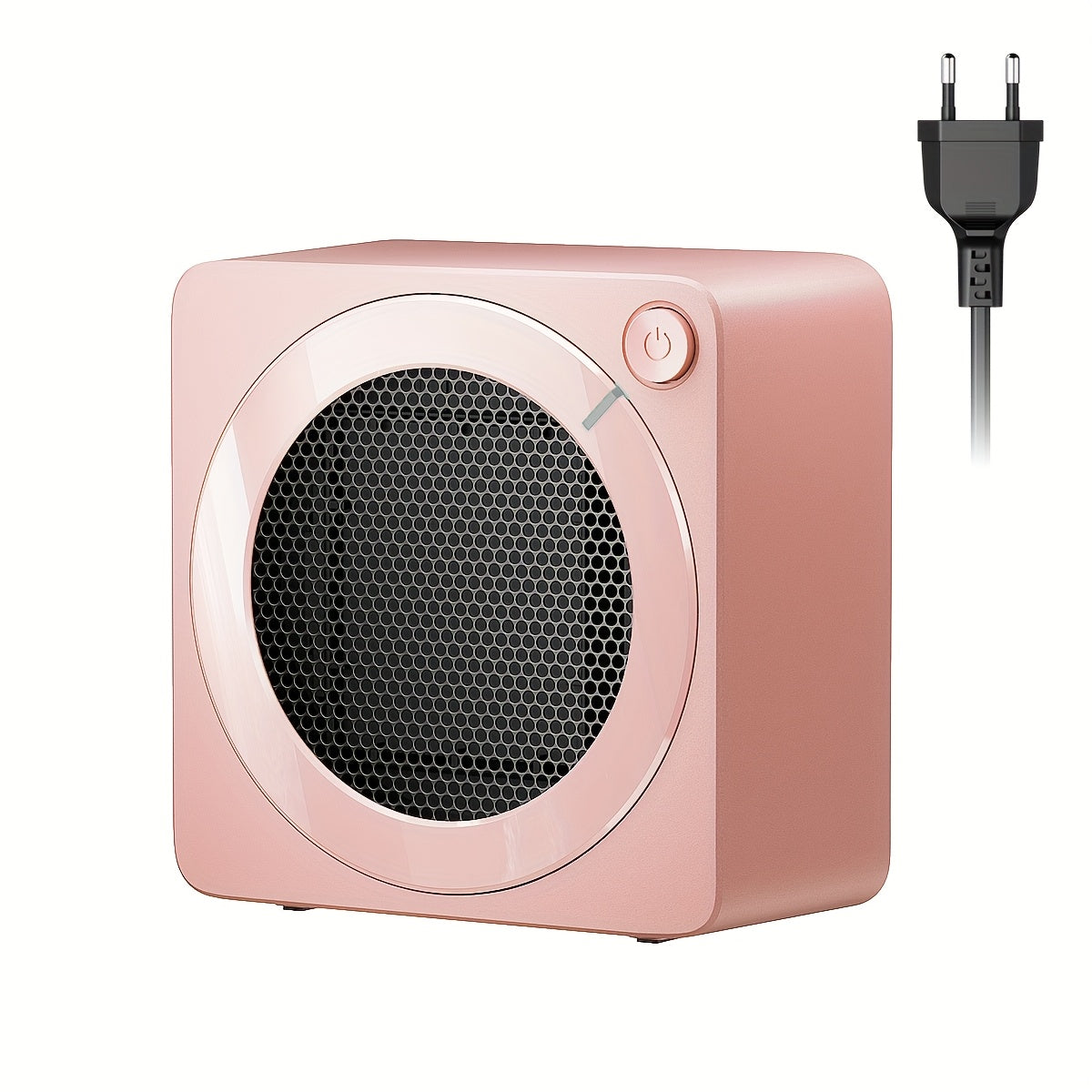 Компактный электрический обогреватель 500 Вт PTC керамический с защитой от перегрева и опрокидывания