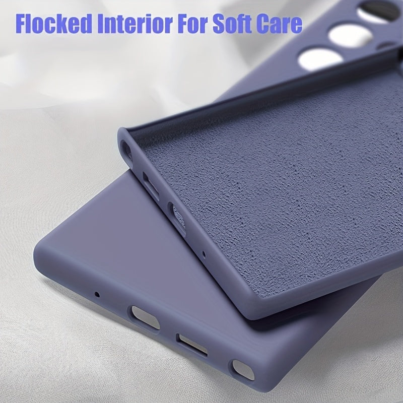 Liquid Shockproof TPU Phone Case for Samsung S25 Ultra and Other Models