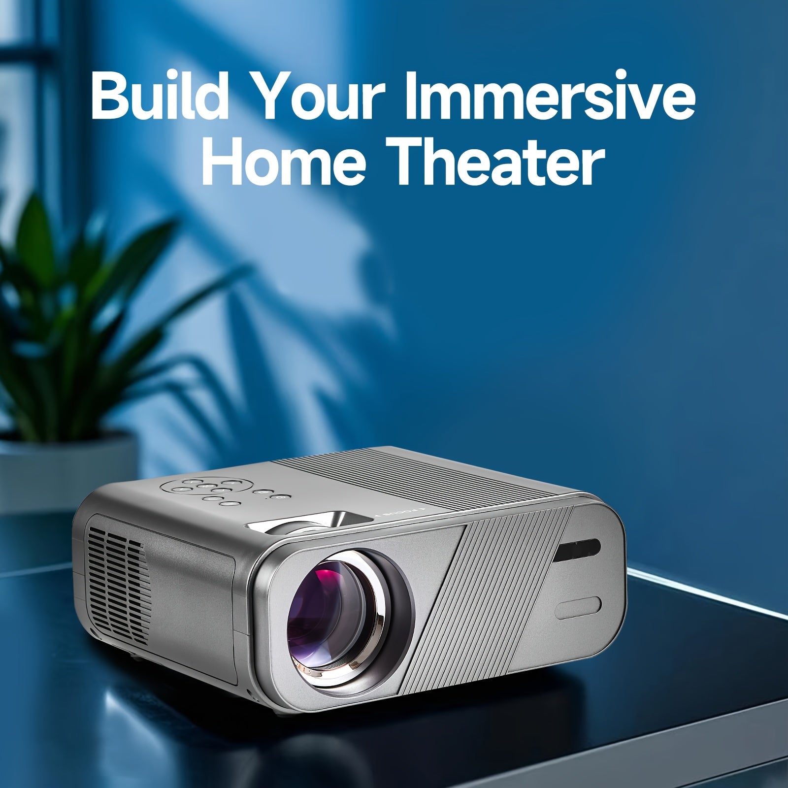 Home Theater Projector 1080P 20000 Lumens Wi-Fi 6 Wireless Screen Mirroring