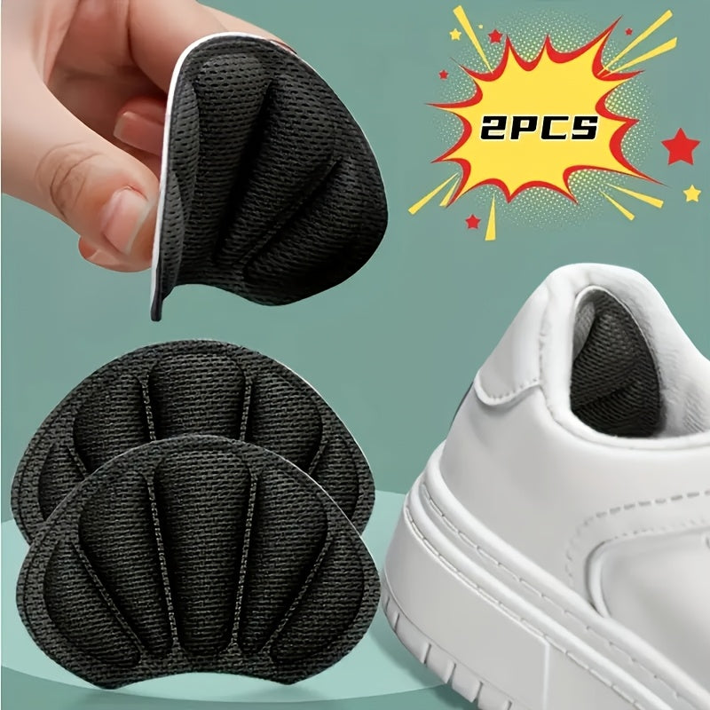 2PCS Heel Cushion Pads Adhesive Foot Care Protectors for Shoes and Boots