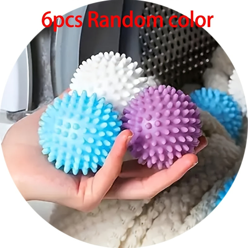 3/6 Pcs Reusable Plastic Laundry Balls Detoxification Laundry Accessories