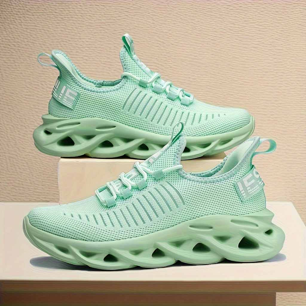 Men's Breathable Shock Absorption Non-Slip Casual Sneakers for Jogging and Walking