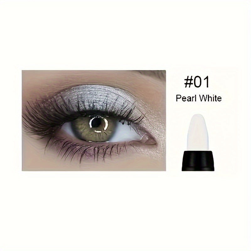 Long-Lasting Shimmering Eyeshadow Stick with Waterproof Formula and Plant Squalane