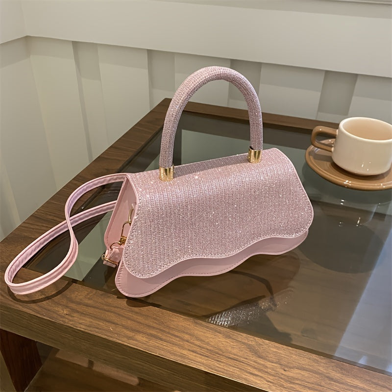 Women’s Small Square Crossbody Bag PU Summer 2024 Casual Trendy