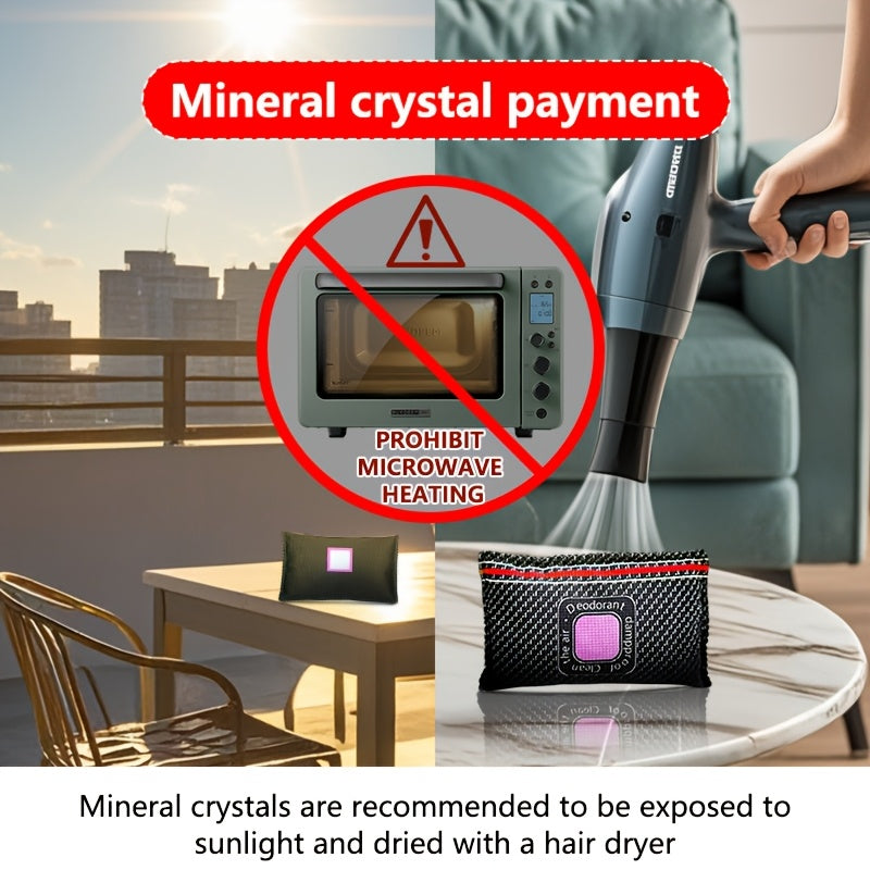 Многоразовая сумка-осушитель с десиктантом для автомобиля, дома, шкафа, поглотитель влаги