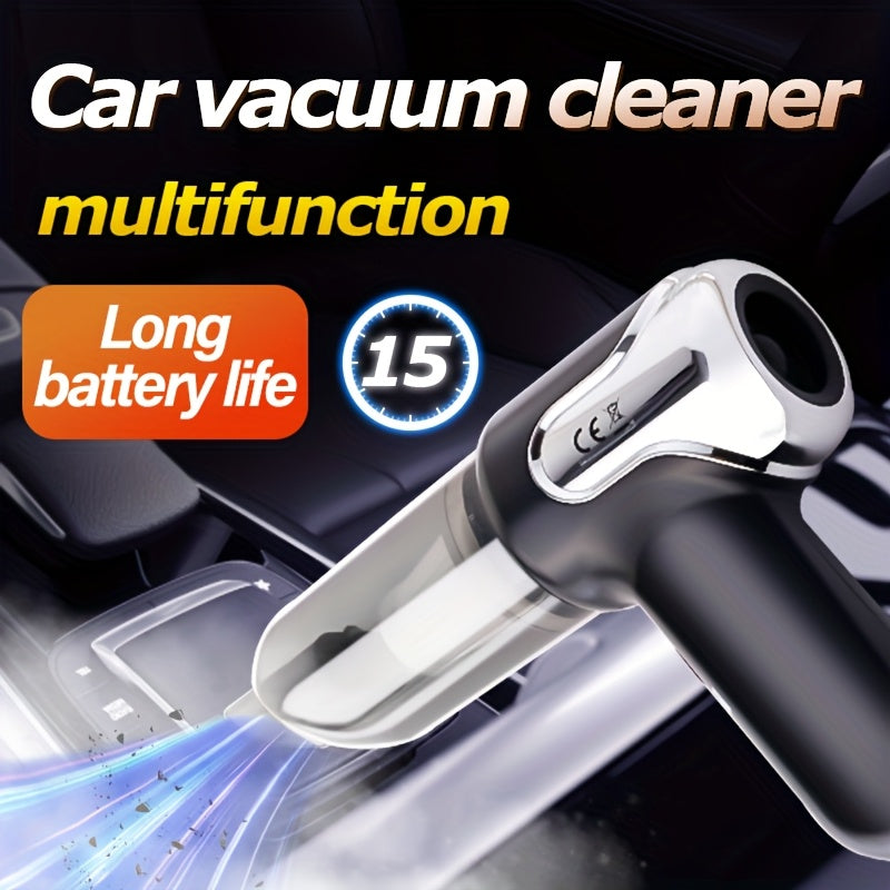 Handheld Wireless High-Power Vacuum Cleaner for Car and Home Cleaning