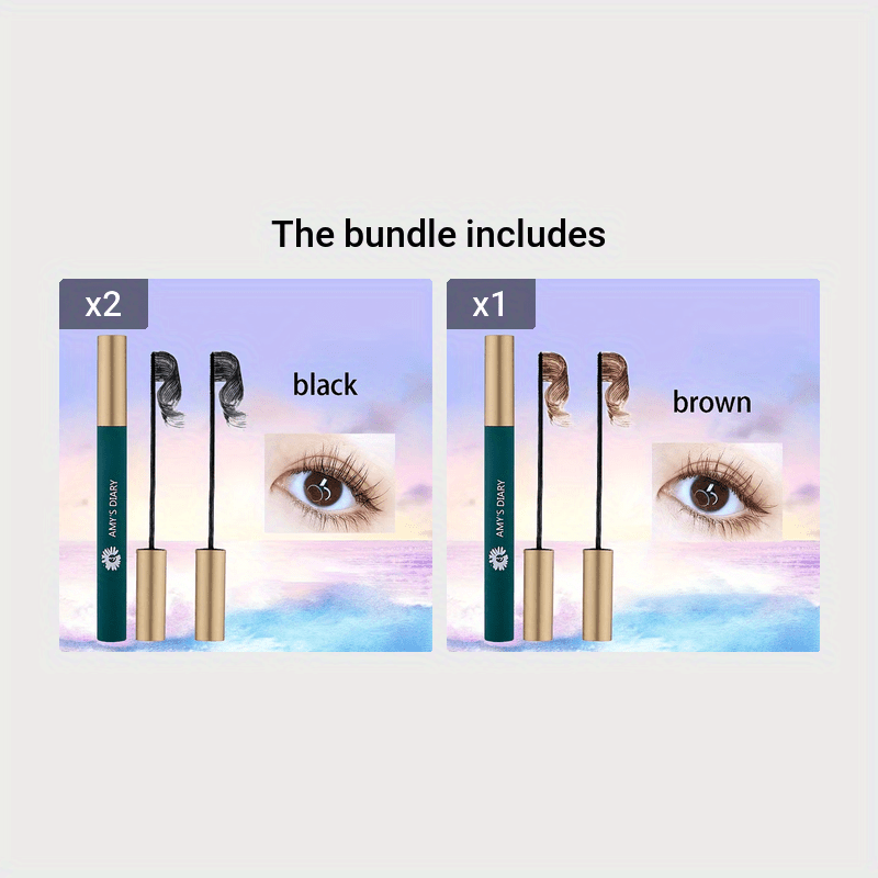 Ultra-Fine hajni oshiruvchi maskara, suv o'tkazmaydigan, terga chidamli, uzoq muddatli va dog' tushmaydigan barcha teri turlari uchun. Festival va maxsus tadbirlar uchun ideal.