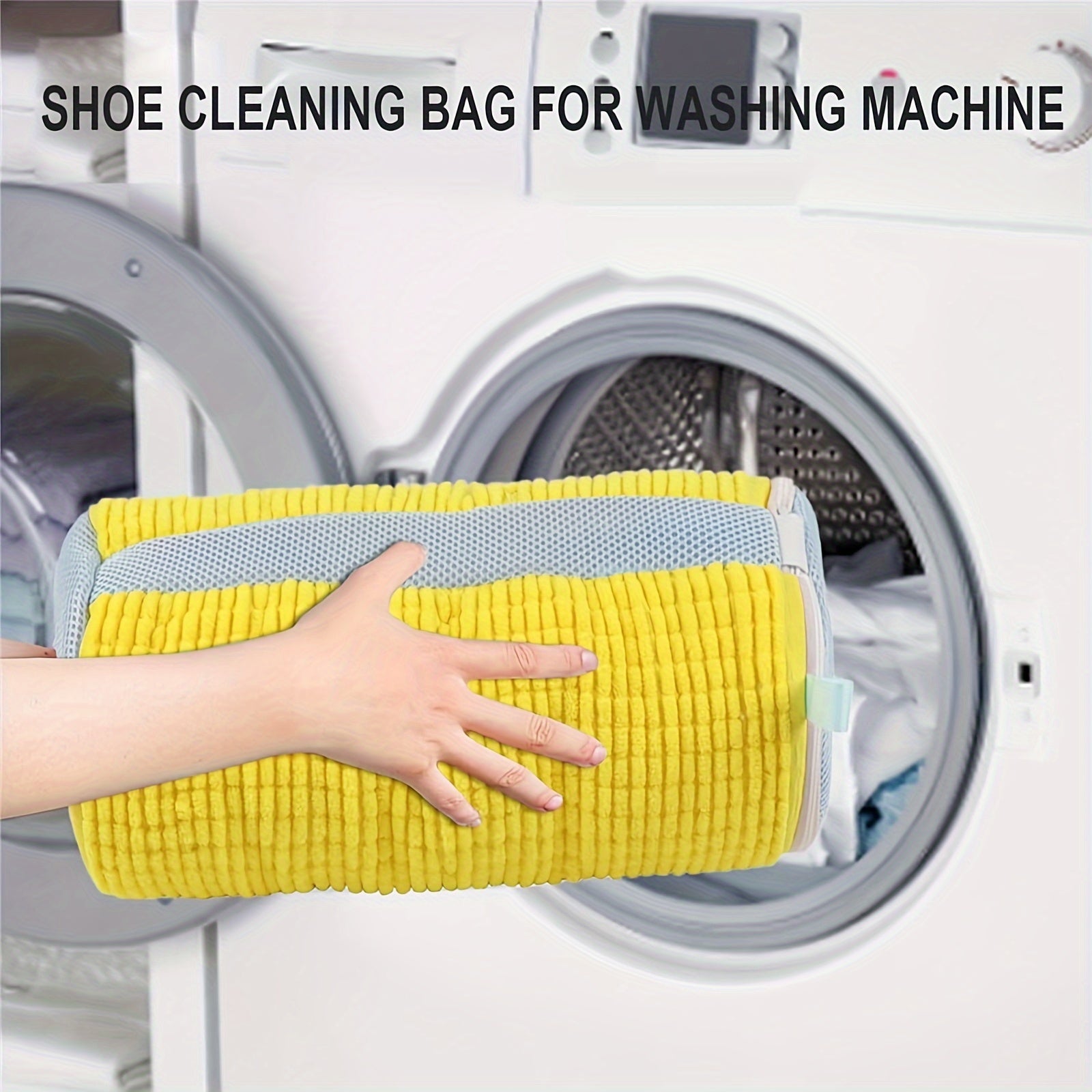 Kit de limpieza de zapatos con bolsas de lavado y limpiador para zapatillas y zapatos