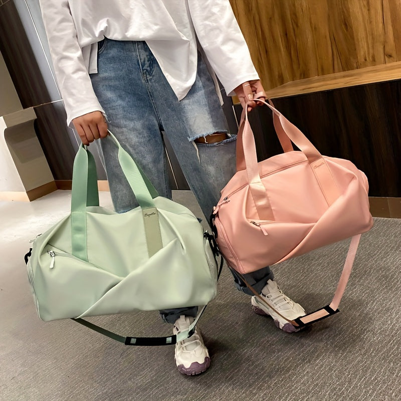 Women's Yoga Sports Bag with Wet and Dry Separation Large Capacity Travel Gym Bag