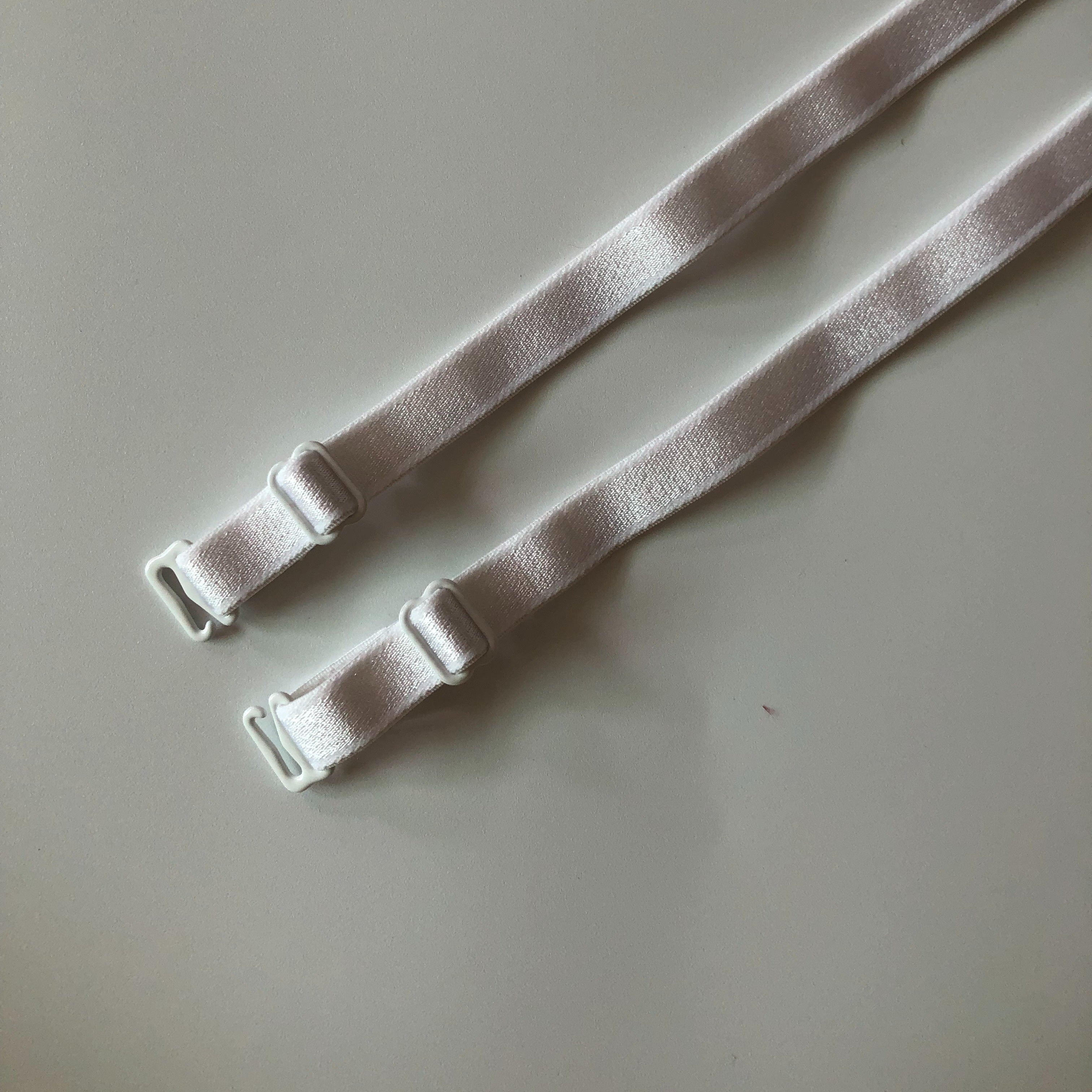 Adjustable Elastic Bra Shoulder Straps for Women's Lingerie Polyester Solid