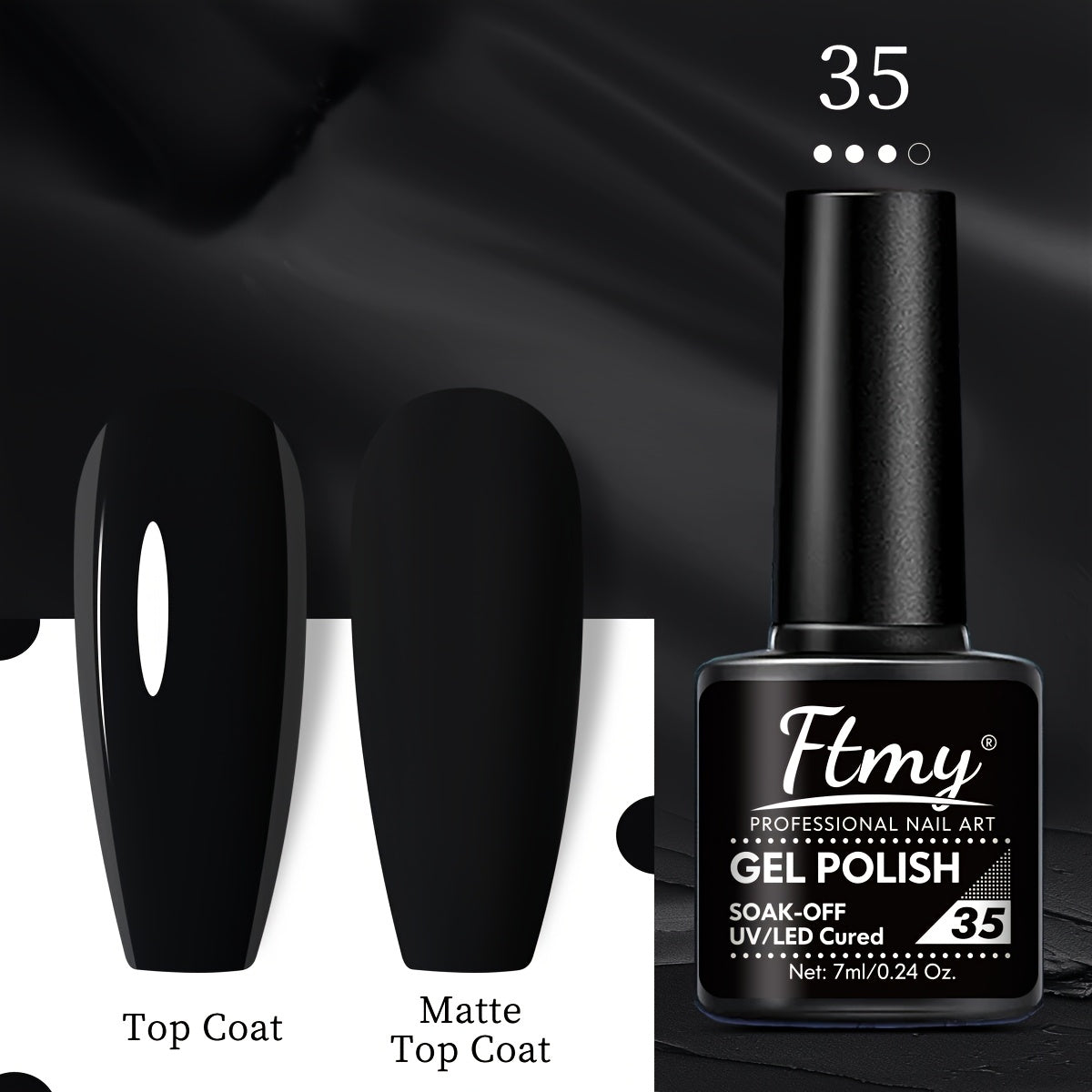 Women Gel Nail Polish Strong Bright Colors Long-Lasting