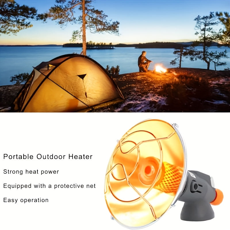 Portable Propane Camping Tent Heater Stainless Steel for Outdoor Use