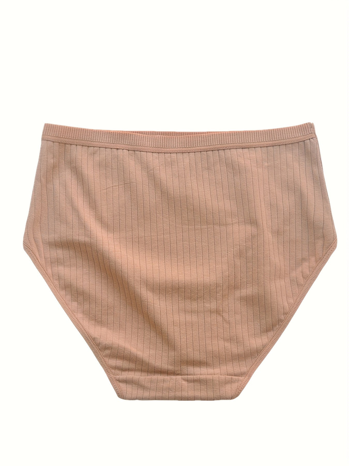 Women's High-Waisted Stretch Briefs Comfortable and Durable Underwear