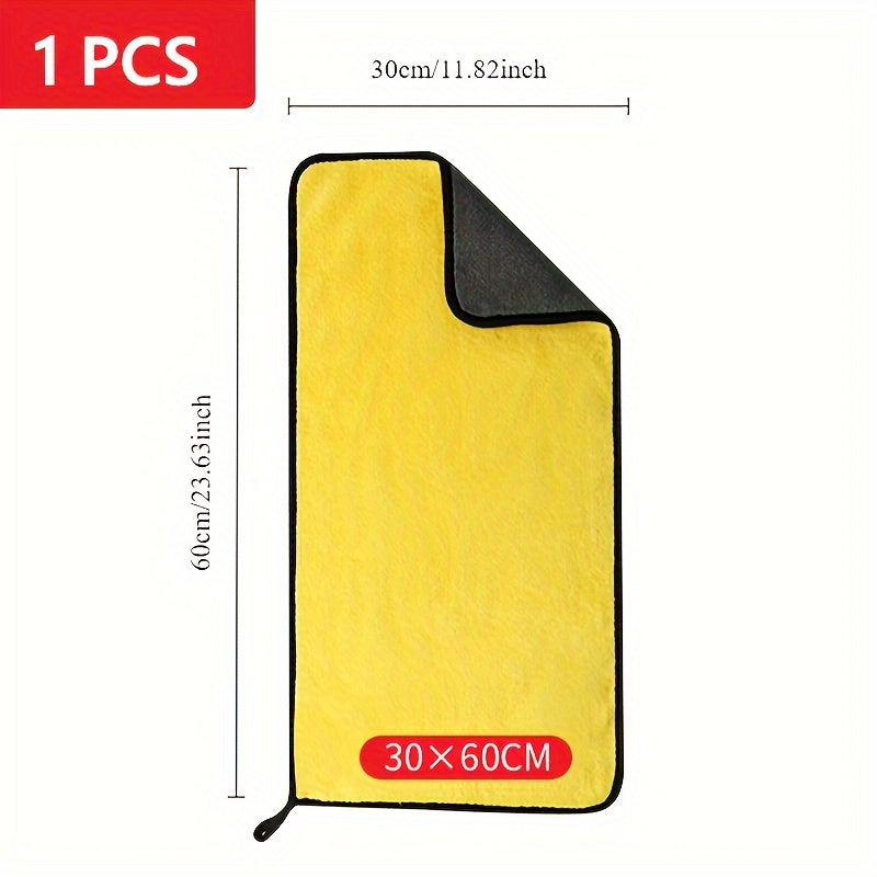 Katta mikroto'qima sochiq avtomobillarni yuvish va quritish uchun, avtomobil parvarishi detali uchun ideal.