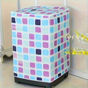 Cubierta de PEVA floral premium para lavadora para tambores de carga frontal, resistente a los rayos UV, uso en balcón, 2 piezas