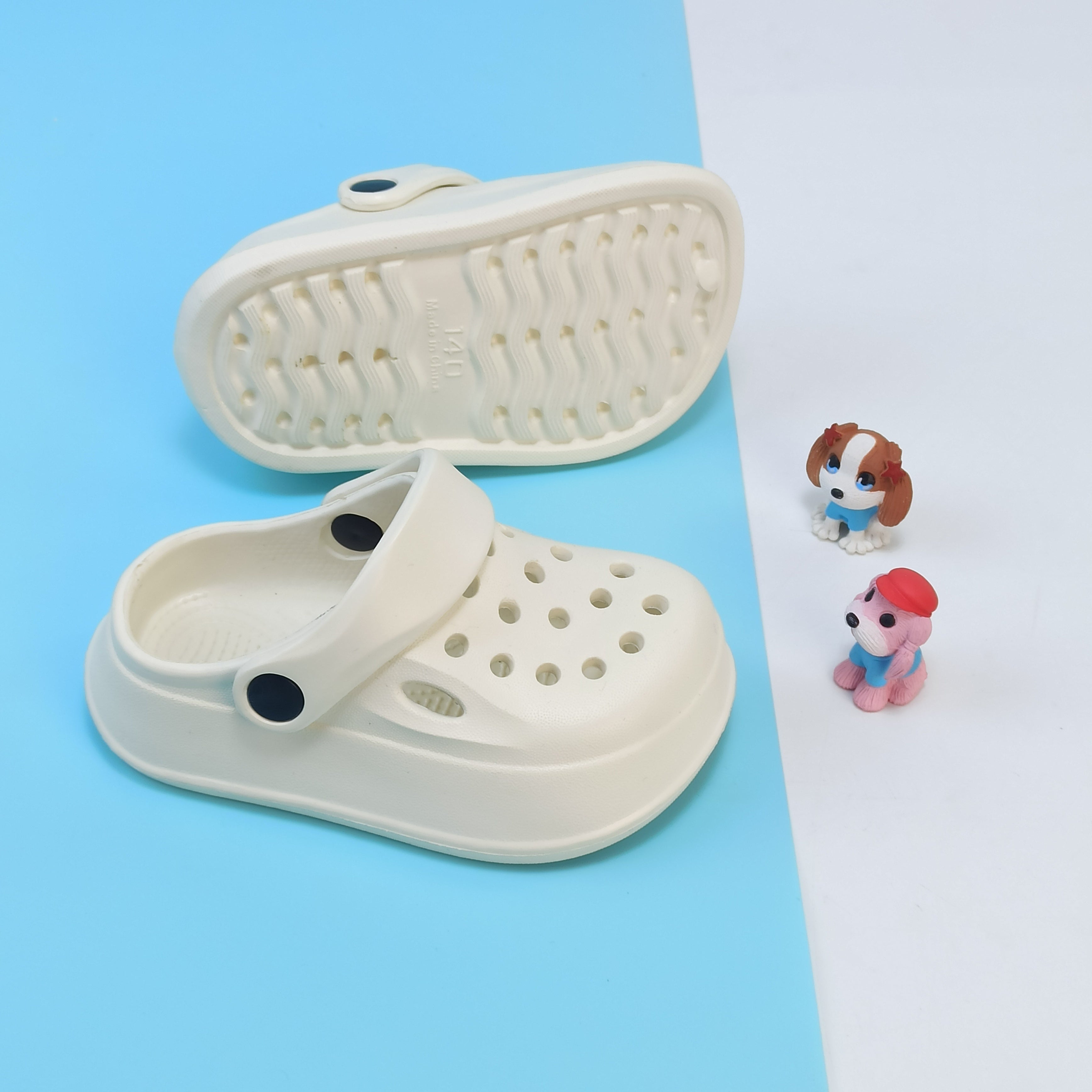 Sandalias casual de EVA para niños, para verano, playa y uso al aire libre, de caña baja, antideslizantes, punta redonda