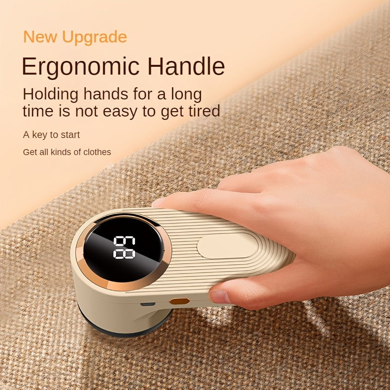 USB Rechargeable Portable Lint Remover for Clothes Sofas and Carpets
