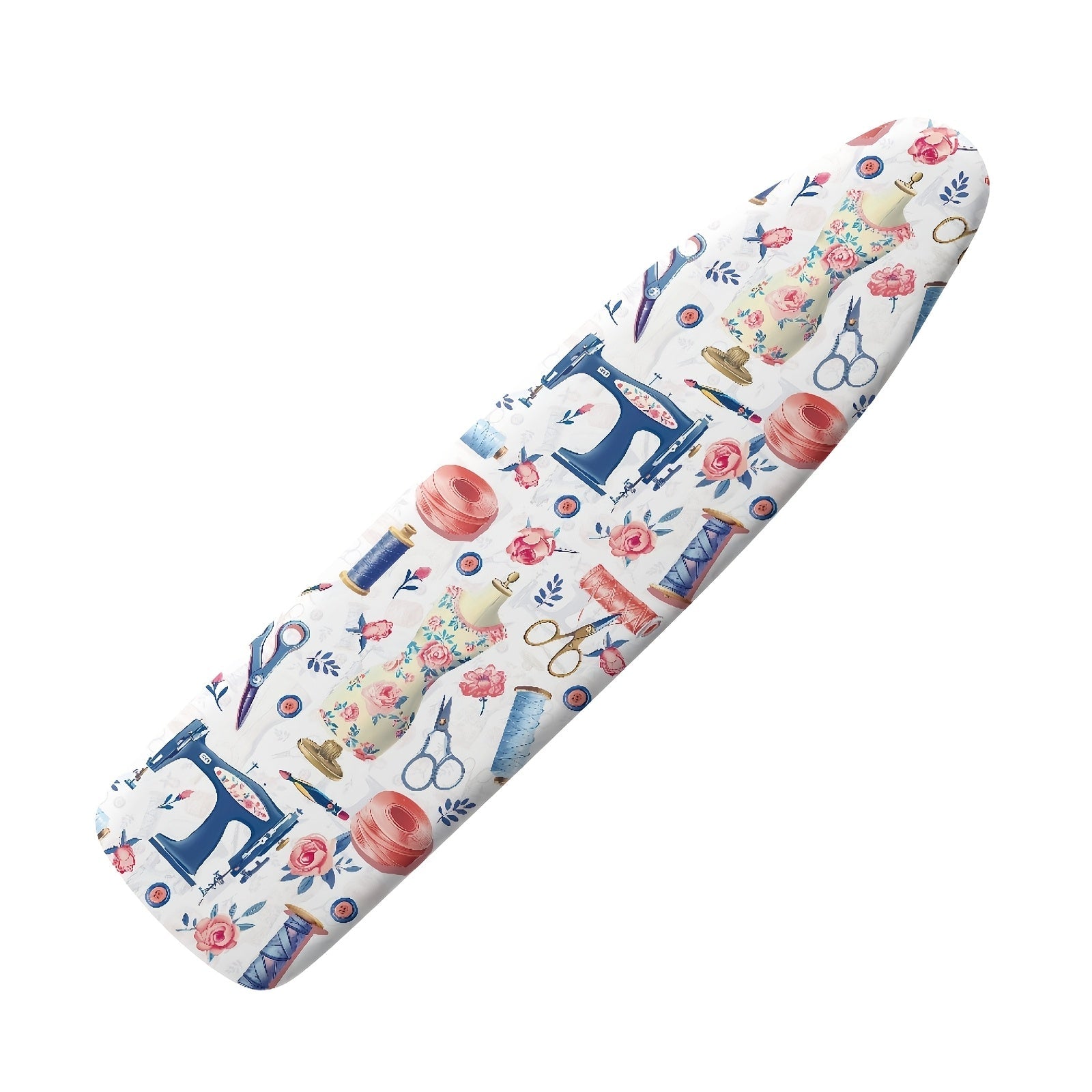 Cartoon Ironing Board Cover with Elastic Edge, Stain-Resistant, Non-Slip, Standard Size